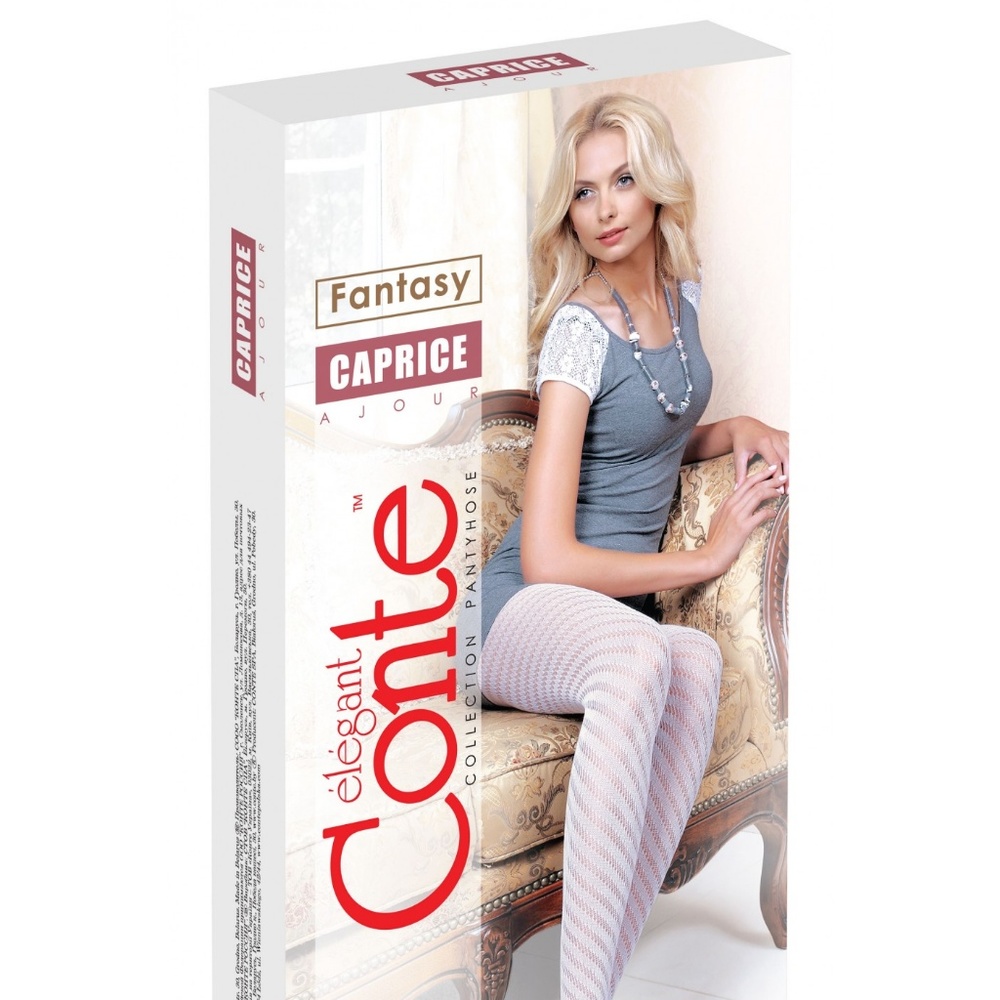 Conte Caprice - Cotton Ajour Openwork Women's Tights